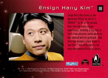 1996 SkyBox 30 Years of Star Trek Phase Two #188 Ensign Harry Kim Back