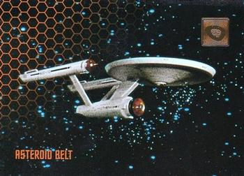 1996 SkyBox 30 Years of Star Trek Phase Three #201 Asteroid Belt Front