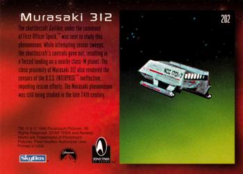 1996 SkyBox 30 Years of Star Trek Phase Three #202 Murasaki 312 Back