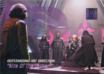1996 SkyBox 30 Years of Star Trek Phase Three #284 Emmy: Outstanding Art Direction Front
