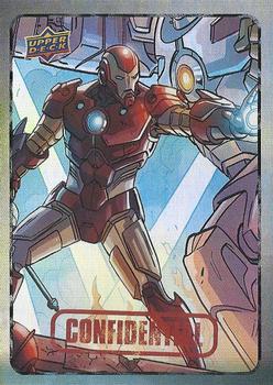 2015 Upper Deck Marvel Dossier - Foil #2 Iron Man Front