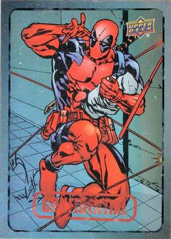 2015 Upper Deck Marvel Dossier - Foil #10 Deadpool Front