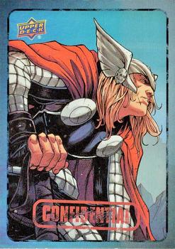 2015 Upper Deck Marvel Dossier - Foil #28 Thor Front
