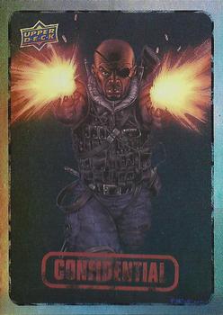 2015 Upper Deck Marvel Dossier - Foil #51 Nick Fury Front