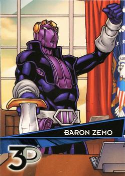 2015 Upper Deck Marvel 3D #2 Baron Zemo Front