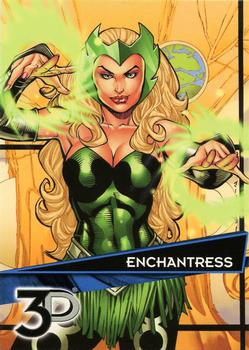 2015 Upper Deck Marvel 3D #6 Enchantress Front