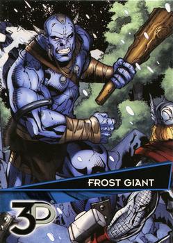 2015 Upper Deck Marvel 3D #7 Frost Giant Front