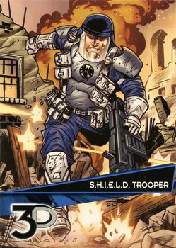 2015 Upper Deck Marvel 3D #20 S.H.I.E.L.D. Trooper Front