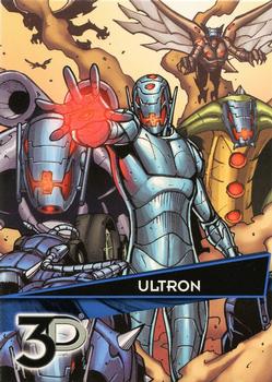 2015 Upper Deck Marvel 3D #23 Ultron Front