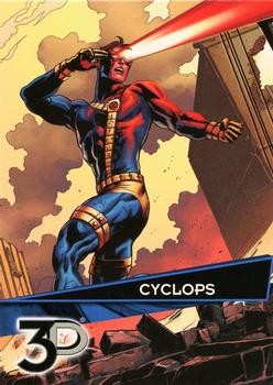 2015 Upper Deck Marvel 3D #34 Cyclops Front