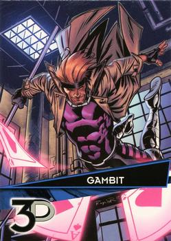2015 Upper Deck Marvel 3D #37 Gambit Front