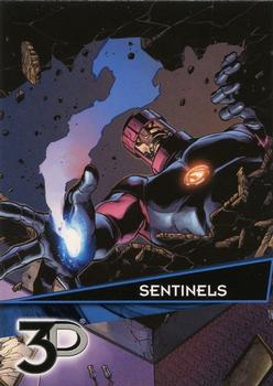 2015 Upper Deck Marvel 3D #40 Sentinels Front