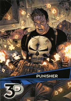 2015 Upper Deck Marvel 3D #54 Punisher Front