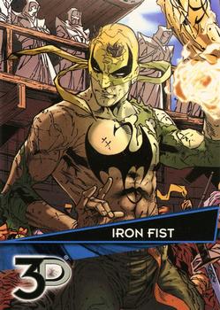 2015 Upper Deck Marvel 3D #58 Iron Fist Front