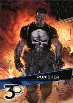 2015 Upper Deck Marvel 3D #59 Punisher Front