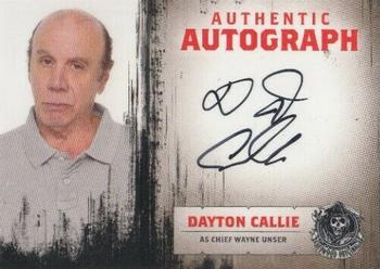2014 Cryptozoic Sons of Anarchy Seasons 1-3 - Autograph #A05 Dayton Callie Front