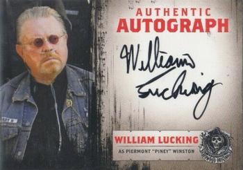 2014 Cryptozoic Sons of Anarchy Seasons 1-3 - Autograph #A07 William Lucking Front