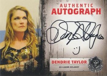 2014 Cryptozoic Sons of Anarchy Seasons 1-3 - Autograph #A19 Dendrie Taylor Front