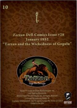 2012 Cryptozoic Tarzan 100th Anniversary #10 Tarzan and the Wickedness of Gogulu Back