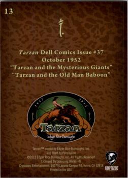 2012 Cryptozoic Tarzan 100th Anniversary #13 Tarzan and the Mysterious Giants Back