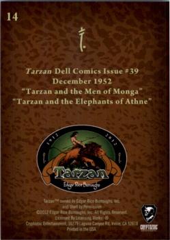 2012 Cryptozoic Tarzan 100th Anniversary #14 Tarzan and the Men of Monga Back