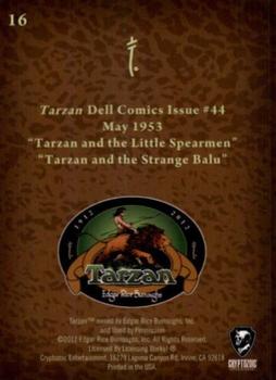 2012 Cryptozoic Tarzan 100th Anniversary #16 Tarzan and the Little Spearmen Back