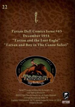 2012 Cryptozoic Tarzan 100th Anniversary #22 Tarzan and the Lost Eagle Back