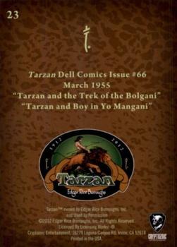 2012 Cryptozoic Tarzan 100th Anniversary #23 Tarzan and the Trek of the Bolgani Back