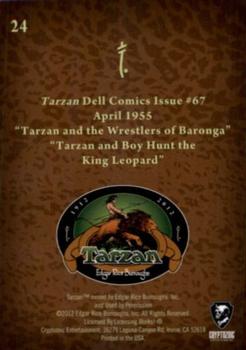 2012 Cryptozoic Tarzan 100th Anniversary #24 Tarzan and the Wrestlers of Baronga Back