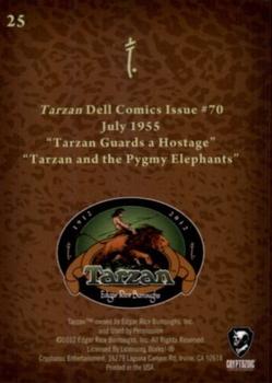 2012 Cryptozoic Tarzan 100th Anniversary #25 Tarzan Guards a Hostage Back