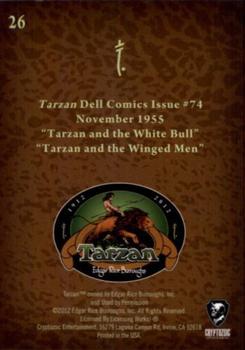 2012 Cryptozoic Tarzan 100th Anniversary #26 Tarzan and the White Bull Back