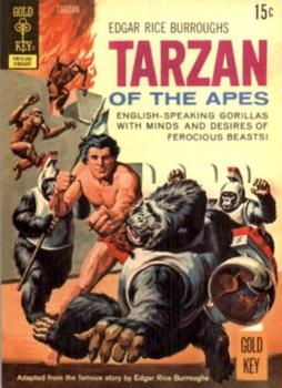 2012 Cryptozoic Tarzan 100th Anniversary #36 Tarzan and the Lion Man Front