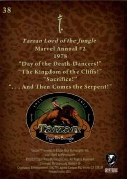 2012 Cryptozoic Tarzan 100th Anniversary #38 Day of the Death-Dancers! Back
