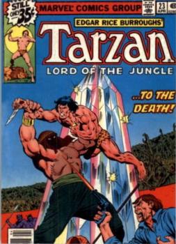 2012 Cryptozoic Tarzan 100th Anniversary #44 Fight to the Death Front