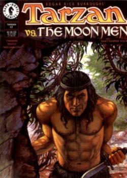 2012 Cryptozoic Tarzan 100th Anniversary #50 Tarzan vs. the Moon Men Front