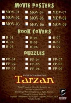 2012 Cryptozoic Tarzan 100th Anniversary #55 Checklist Front