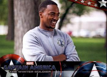 2014 Upper Deck Captain America The Winter Soldier #5 Though he did not know it when they first met, Sam Front