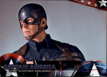 2014 Upper Deck Captain America The Winter Soldier #8 Steve Rogers, the Super Soldier, prepares to lead Front