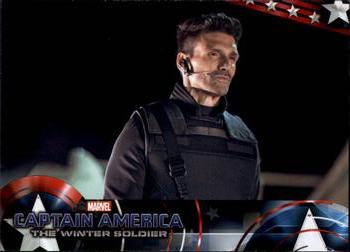 2014 Upper Deck Captain America The Winter Soldier #10 Brock Rumlow joins Captain America, Black Widow an Front
