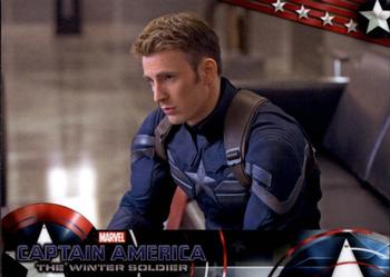 2014 Upper Deck Captain America The Winter Soldier #37 After returning to S.H.I.E.L.D. headquarters, Capt Front