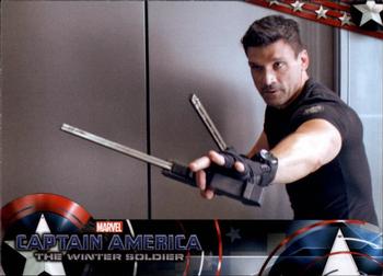 2014 Upper Deck Captain America The Winter Soldier #41 Captain America's former strike team partner Brock Front