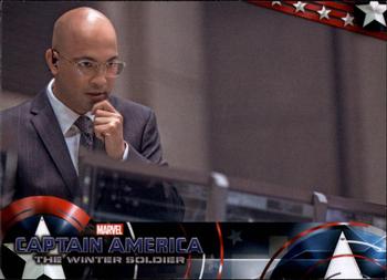 2014 Upper Deck Captain America The Winter Soldier #42 S.H.I.E.L.D. agent Jasper Sitwell, who was one of Front