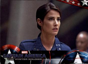 2014 Upper Deck Captain America The Winter Soldier #47 Maria Hill, Deputy Director of S.H.I.E.L.D., is on Front