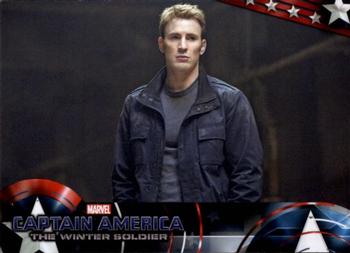 2014 Upper Deck Captain America The Winter Soldier #65 Steve Rogers - along with his allies Natasha Roman Front