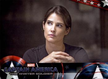 2014 Upper Deck Captain America The Winter Soldier #66 Maria Hill, Deputy Director of S.H.I.E.L.D., sides Front