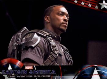 2014 Upper Deck Captain America The Winter Soldier #73 To aid Captain America in his mission, Sam Wilson Front
