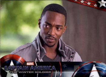 2014 Upper Deck Captain America The Winter Soldier #83 Sam Wilson played a major role in helping Captain Front