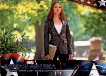 2014 Upper Deck Captain America The Winter Soldier #84 Natasha Romanoff helped prevent a faction of S.H.I Front