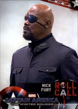 2014 Upper Deck Captain America The Winter Soldier #93 Samuel L. Jackson as Nick Fury Front