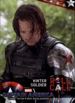 2014 Upper Deck Captain America The Winter Soldier #94 Sebastian Stan as Winter Soldier Front